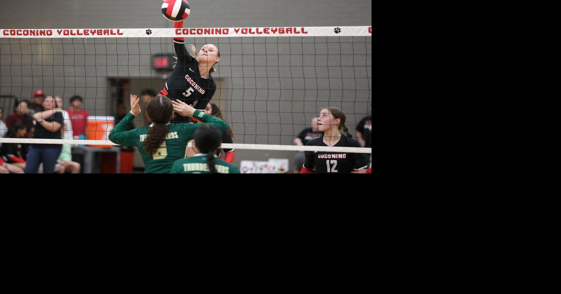 Coconino volleyball sweeps Mohave on Senior Night