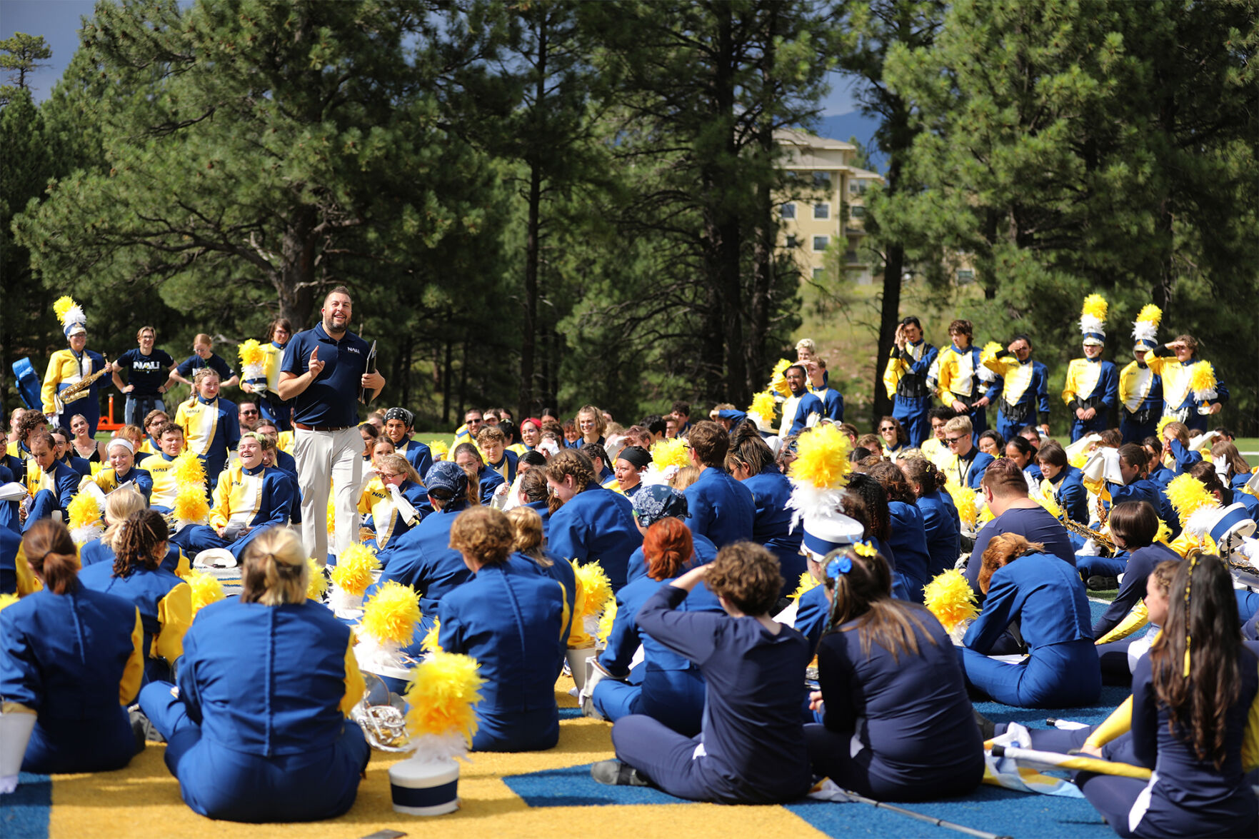 NAU's Lumberjack Marching Band hosting send-off performance ahead
