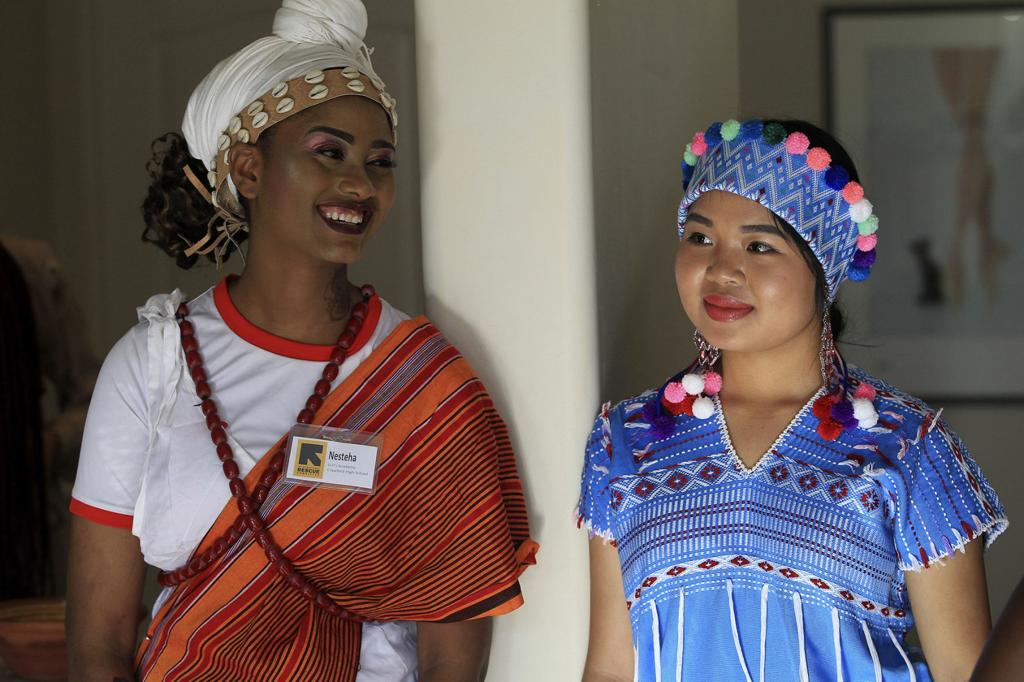 Refugee Girls Let Their Cultures Shine Through In Fashion Show