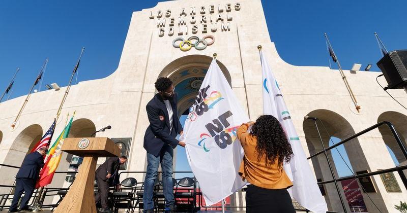 LA28 unveils floral-inspired identity for 2028 Olympics