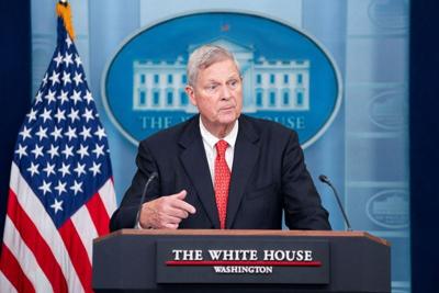 FILE PHOTO: Agriculture Secretary Tom Vilsack at a press briefing at the White House