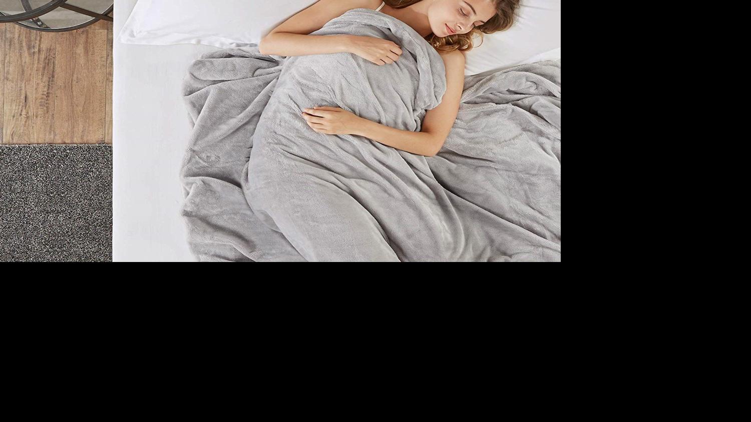 There is now a weighted blanket for hot sleepers