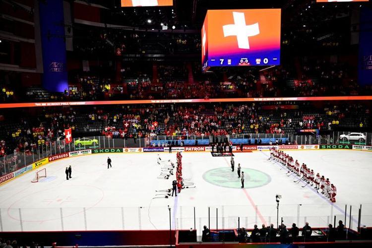 IIHF World Championships - Semi Final - Switzerland v Denmark