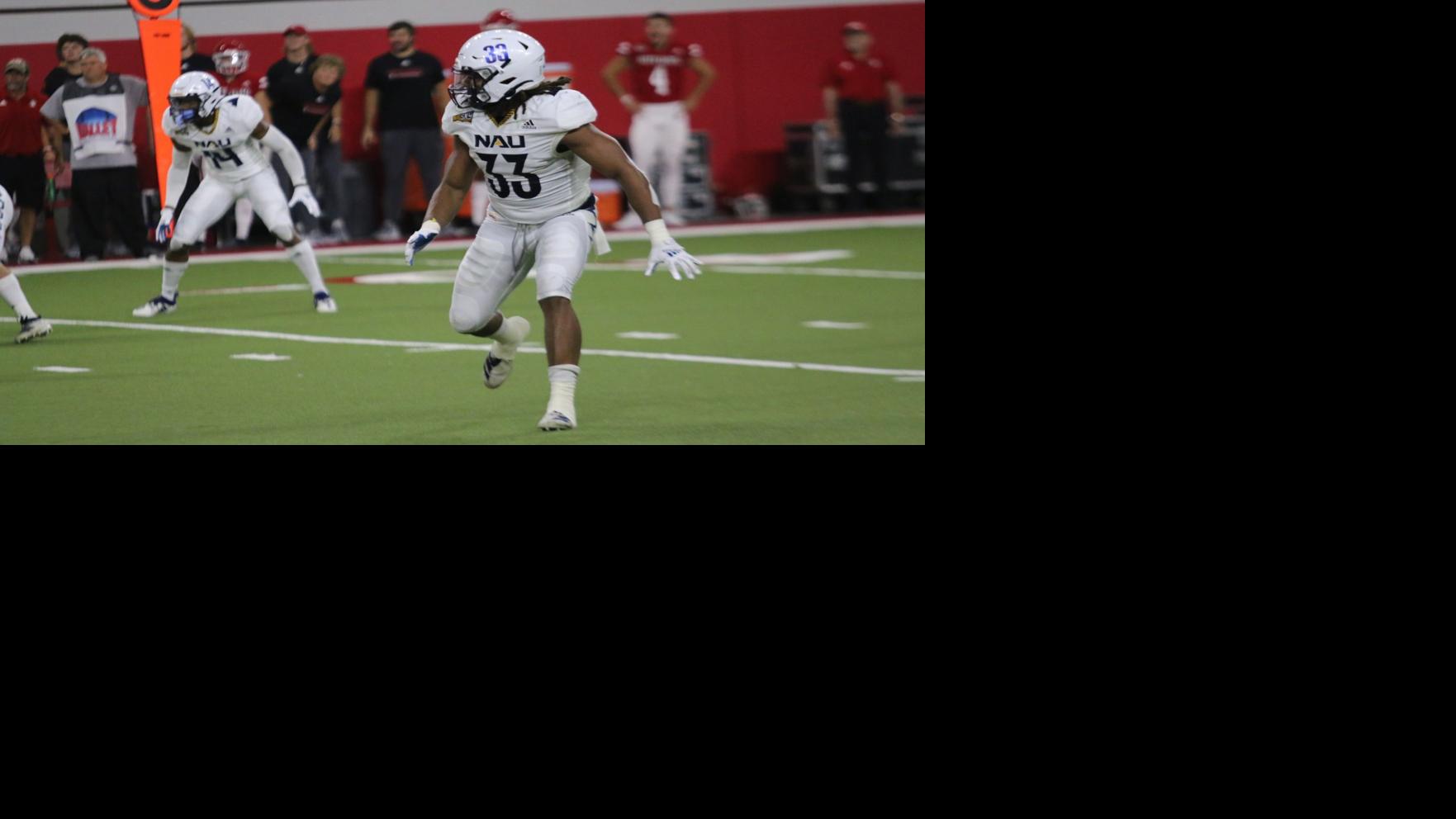 Lumberjacks football trails early, falls at South Dakota, 34-7