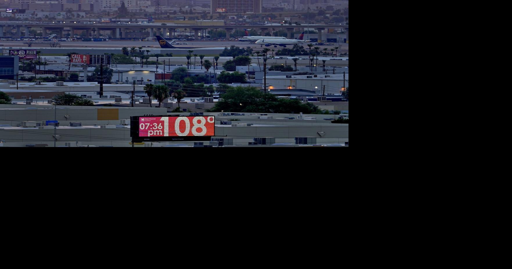 Phoenix has set another heat record by hitting 110 degrees on 54 days this year