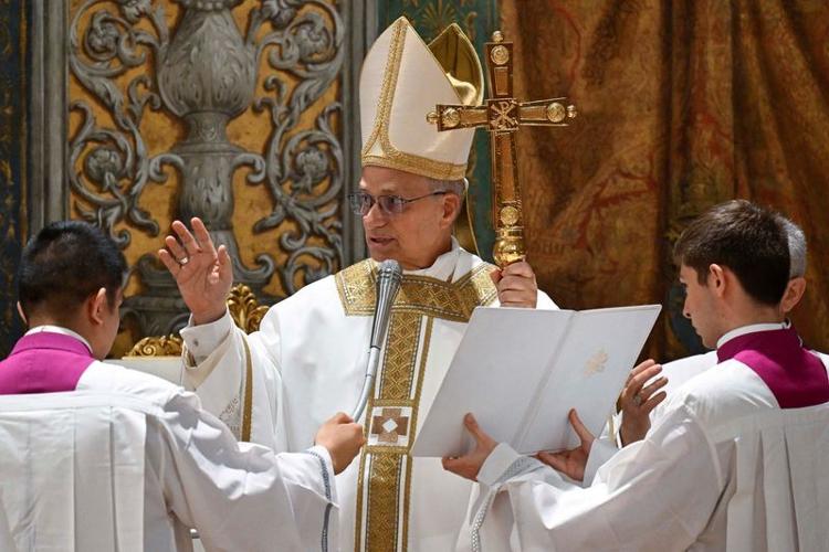 Pope Leo XIV conducts Mass in the Sistine Chapel at the Vatican