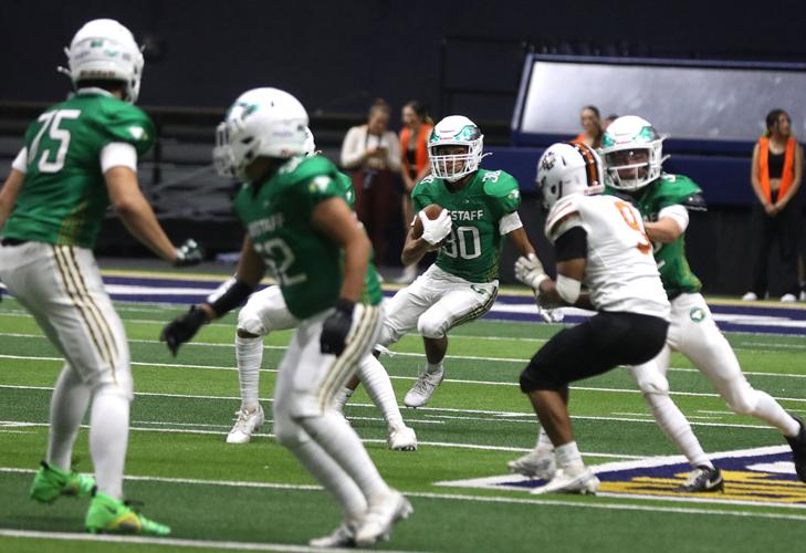 FHS football moves to 41, Brown sets TD record, as Eagles defeat