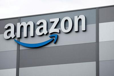 FILE PHOTO: Amazon's logo is seen in France