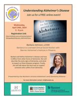 NAZADA to host online Understanding Alzheimer's Disease session