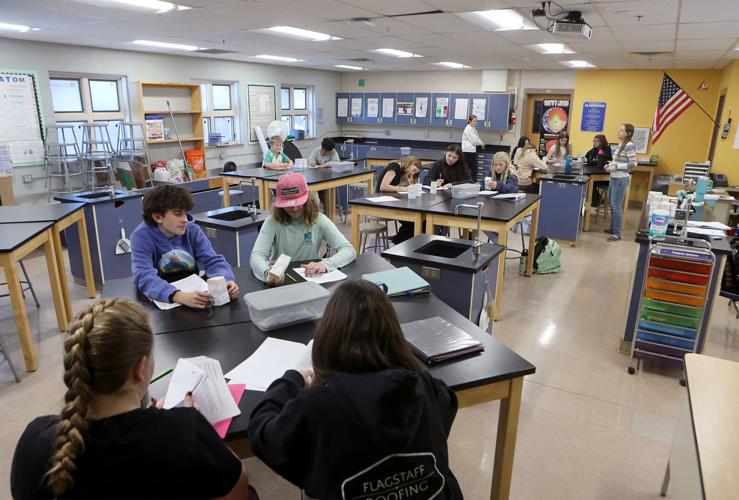 Daily Sun Sinagua Middle School continues offering accelerated science through ...
