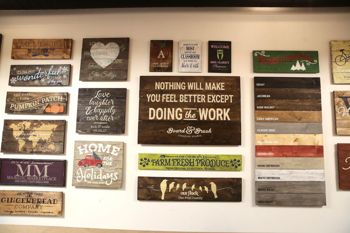 Going rustic Board & Brush promotes farmhouse look for paint and sip