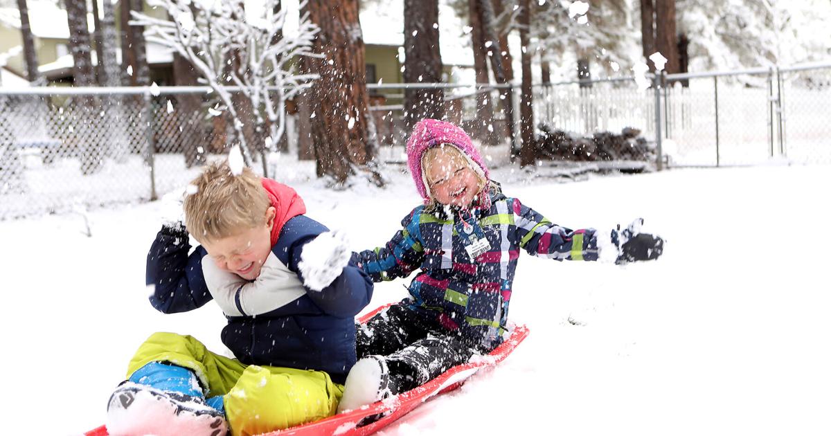 Gallery First Snow Day of the School Year Local News