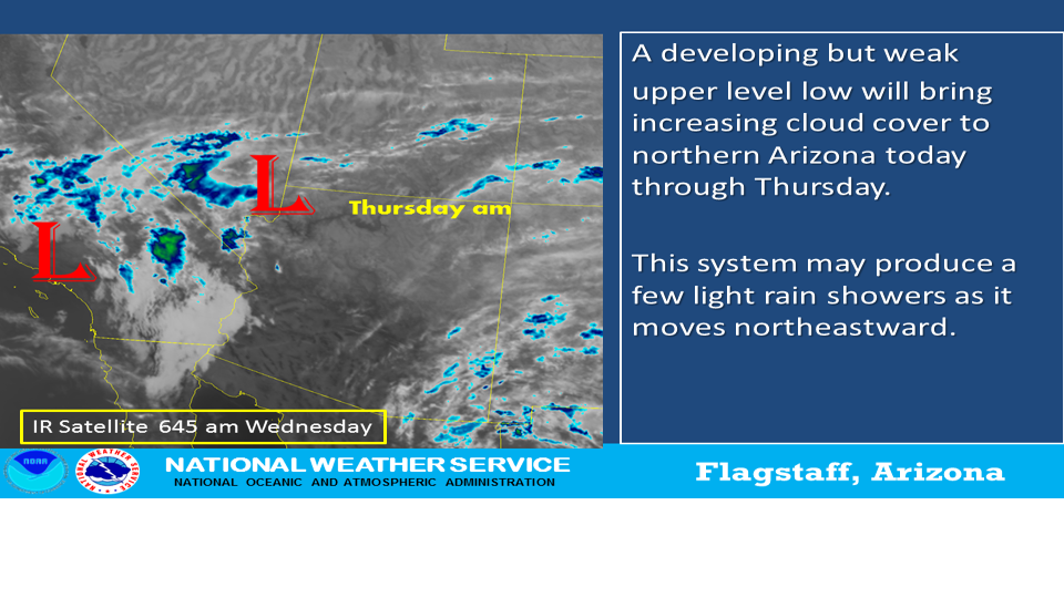 First rain of October due late Wednesday in Flagstaff