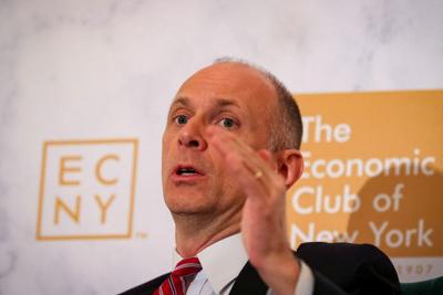 Federal Reserve Bank of Chicago CEO Goolsbee speaks to Economic Club of New York