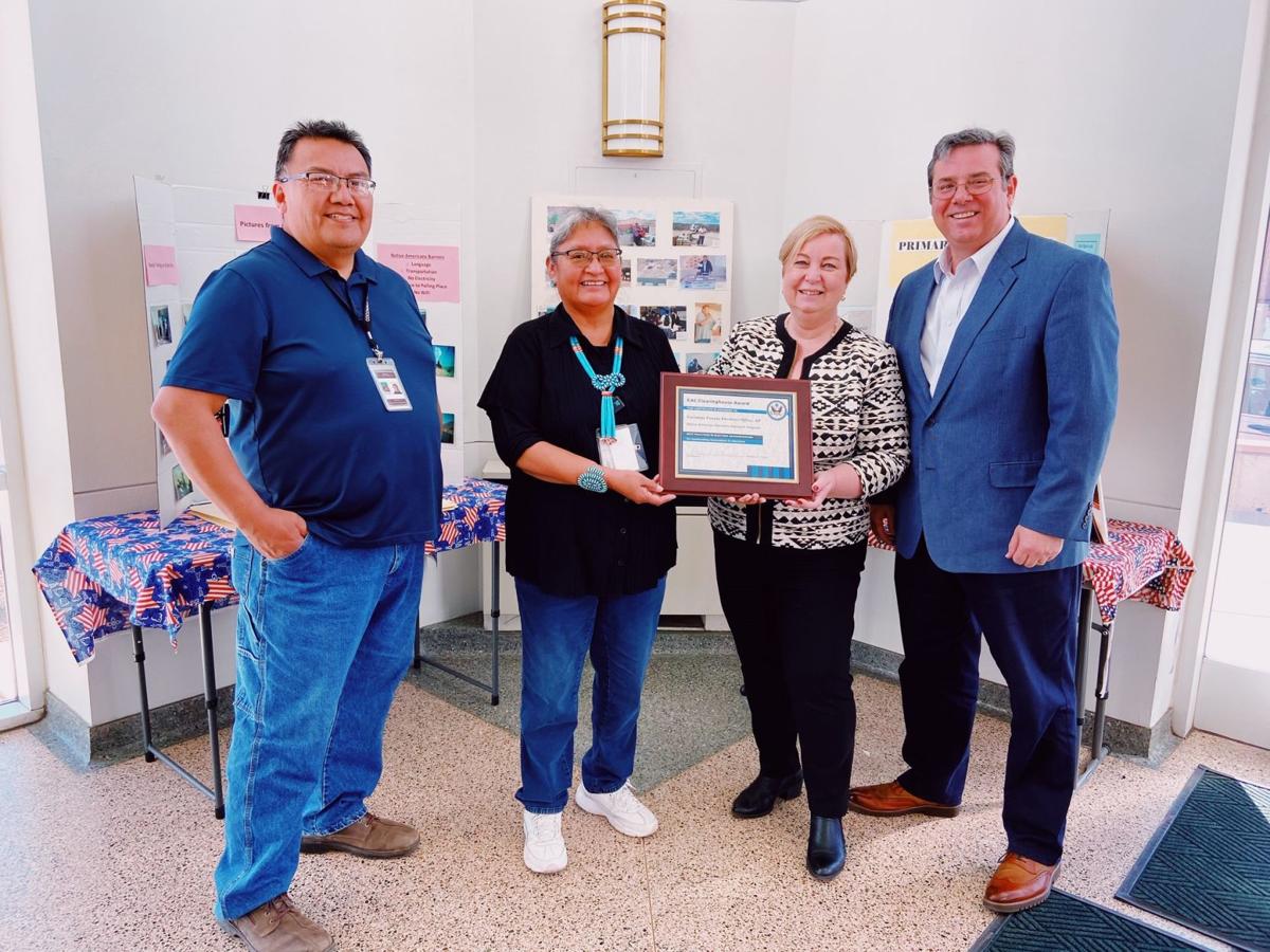 County Recorder's office awarded for Native American elections outreach