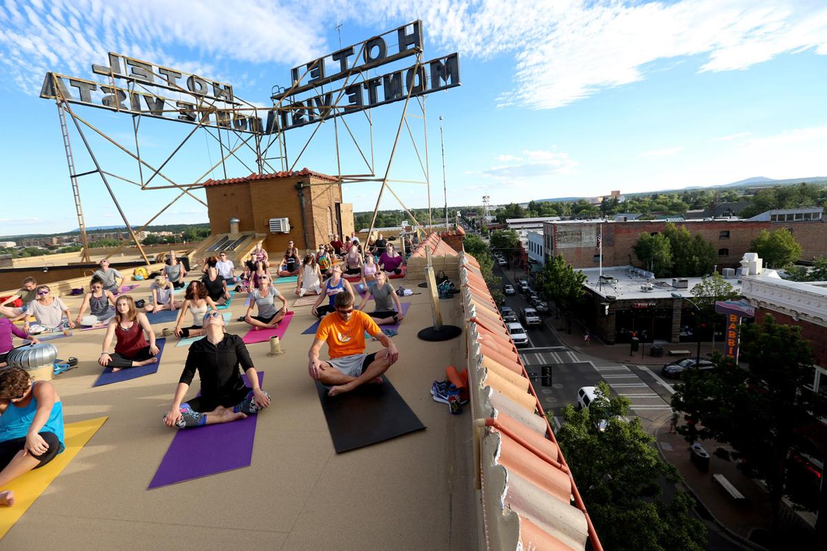 Flagstaff Yoga Class With A View Local Azdailysun Com