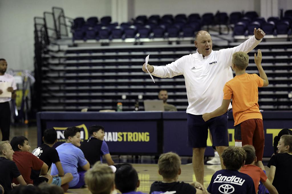 Nau Hoops Camp A Hit For Kids Local Azdailysun Com