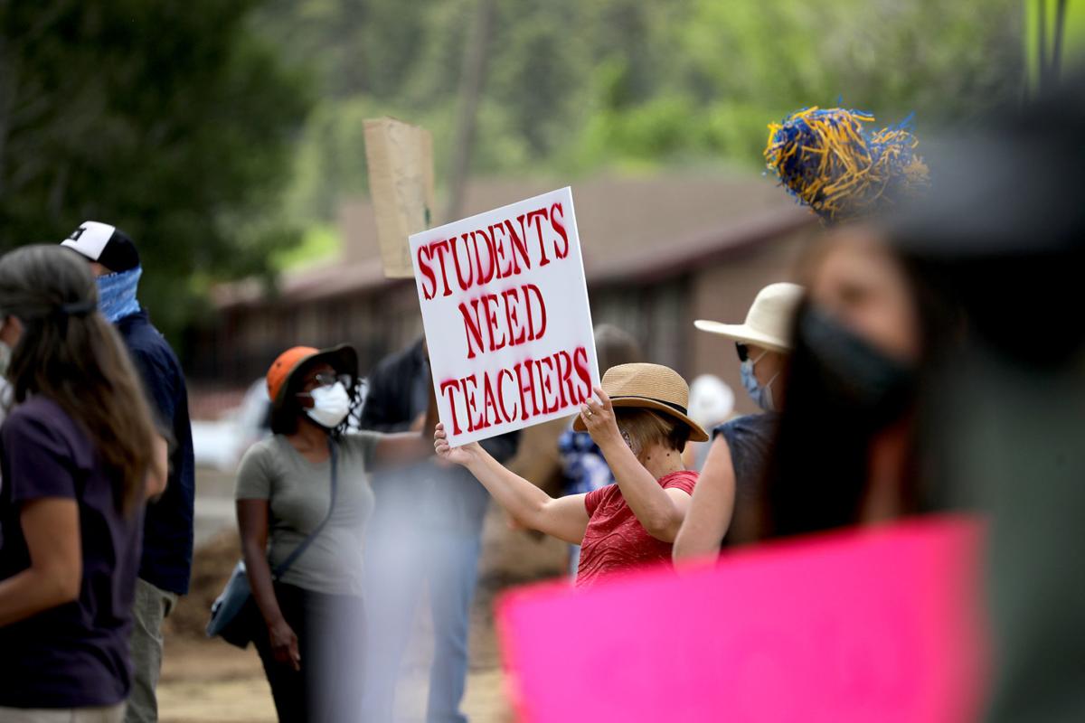 Protesting Cuts at NAU
