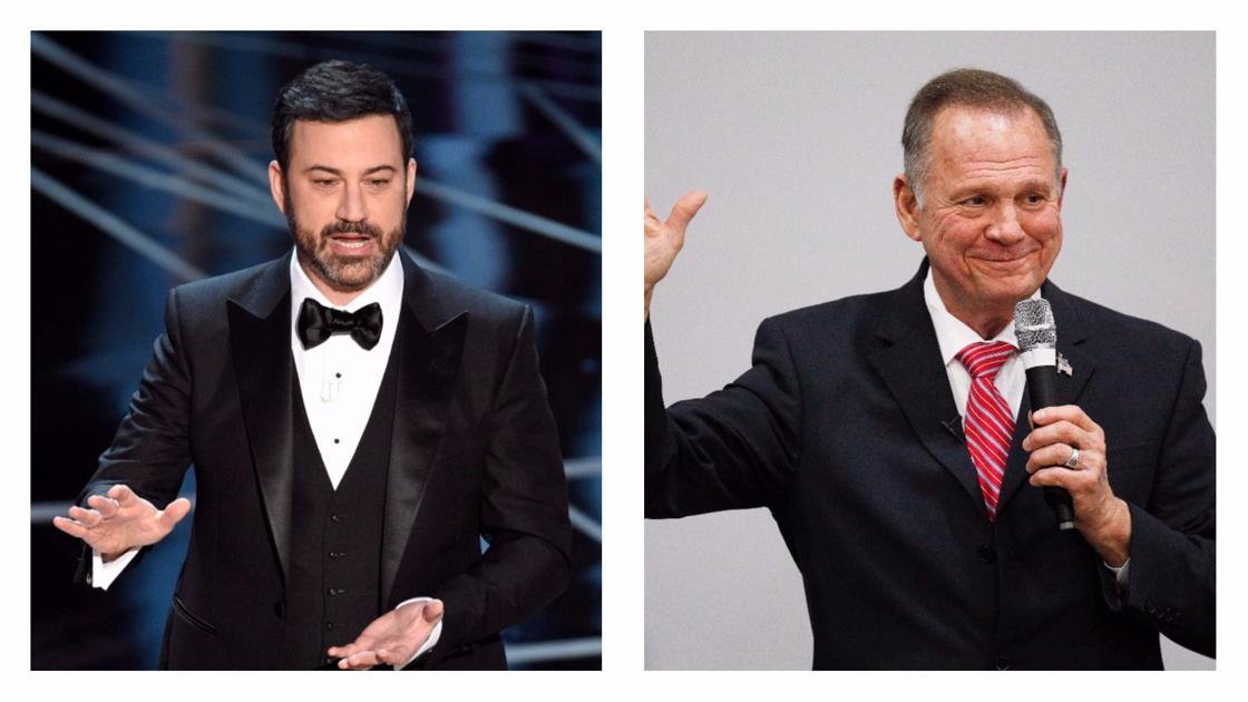 A look at Jimmy Kimmel and Roy Moore's Twitter feud over 'Christian values'