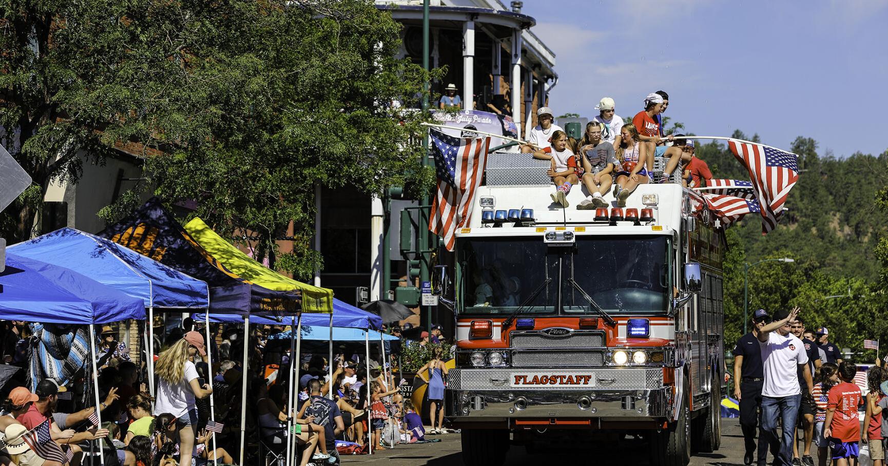 Downtown Flagstaff's annual Fourth of July parade unites community in patriotic celebration - Vimarsana News