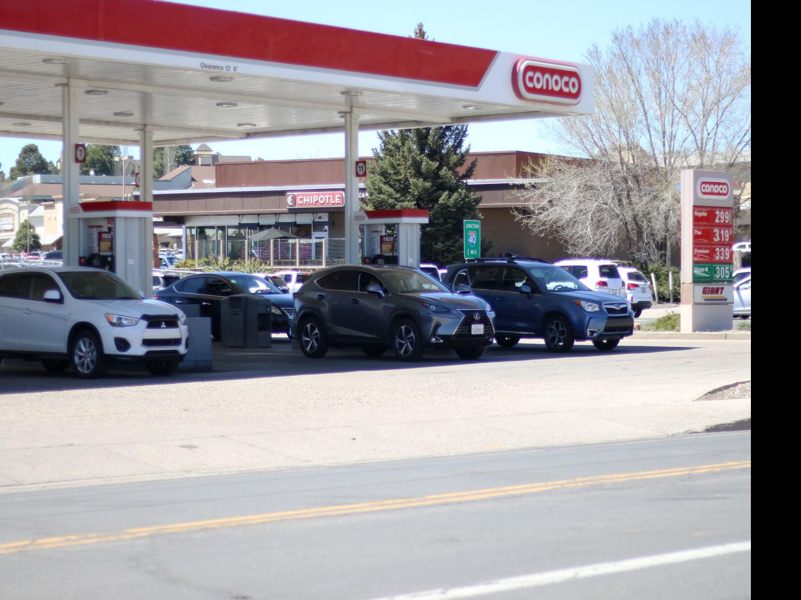 flagstaff gas prices jump rapidly higher rises likely to come local azdailysun com flagstaff gas prices jump rapidly
