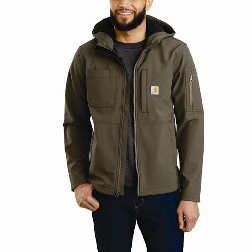 Carhartt Men’s Rough Cut Hooded Jacket