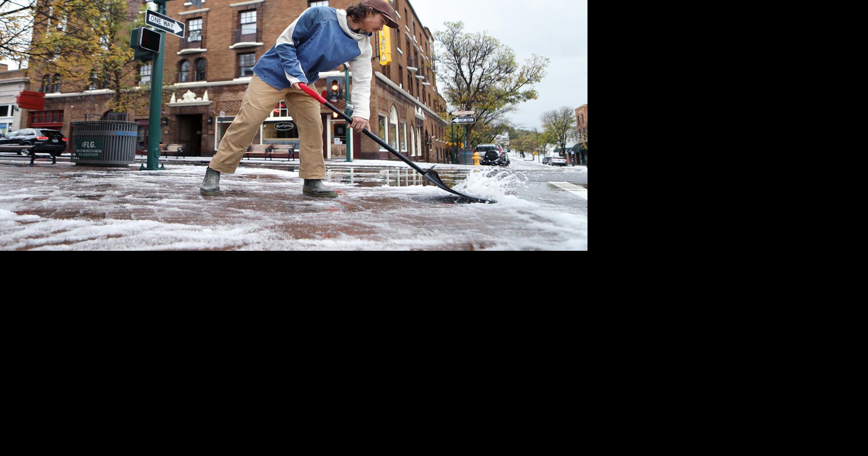 Gallery: Wacky weather hits Flagstaff over the weekend