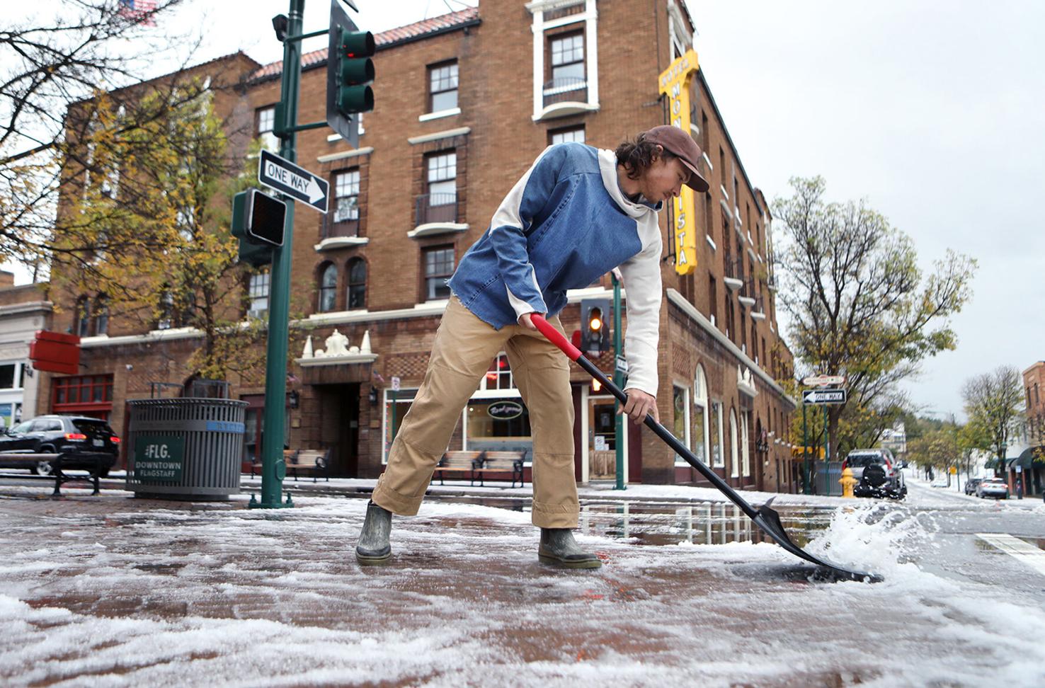 Gallery Wacky weather hits Flagstaff over the weekend Weather