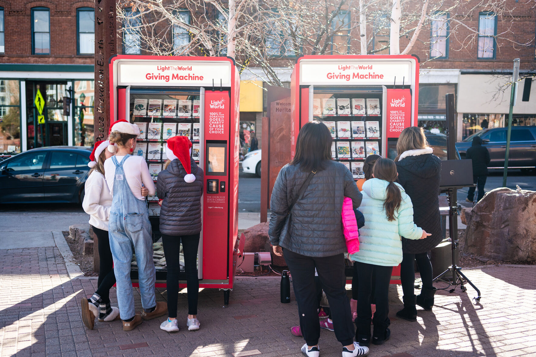 Light The World Giving Machines Return To Downtown Flagstaff | Local ...