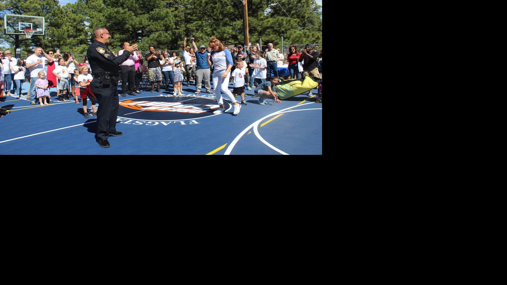 Unique basketball court opens at Boys and Girls Club of Flagstaff