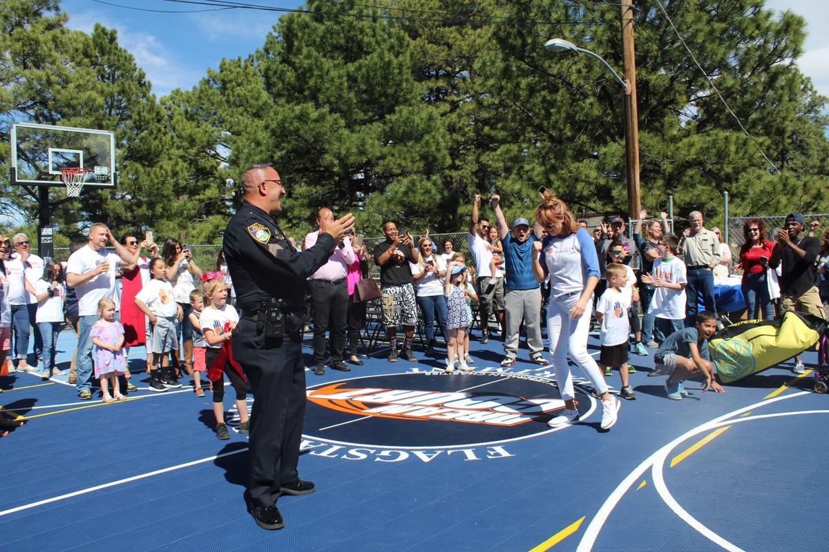 Unique Basketball Court Opens At Boys And Girls Club Of Flagstaff