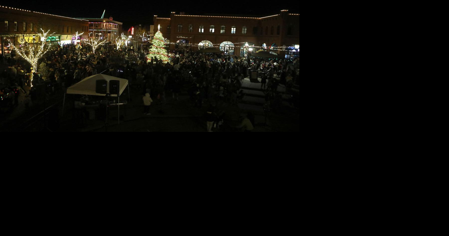 Tree Lighting in Downtown Flagstaff