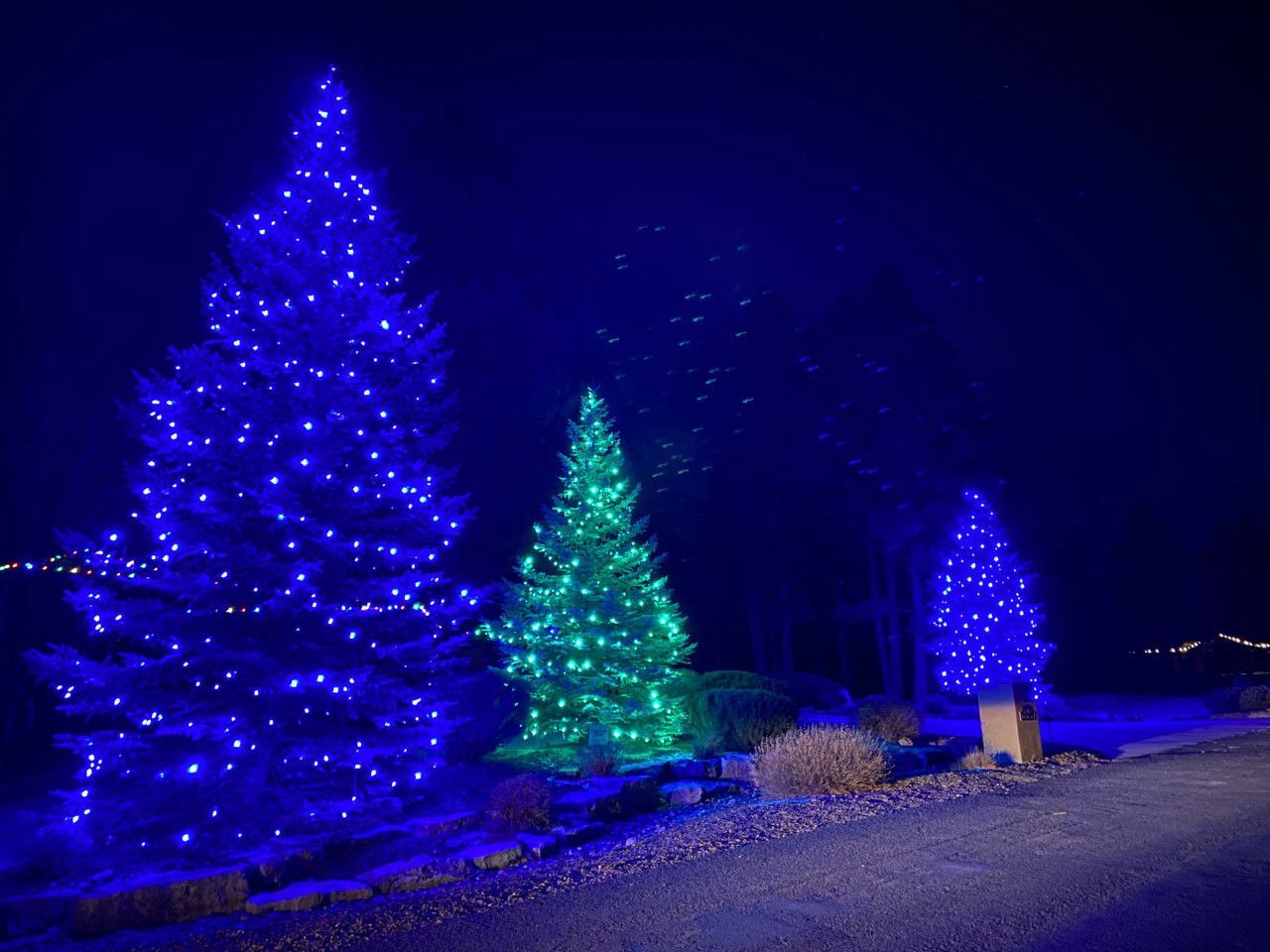 outside christmas decorators