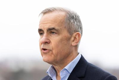 Canada's Prime Minister Mark Carney campaigns in Niagara Falls