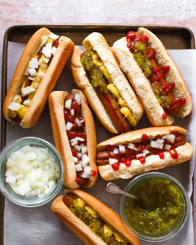 Easy Air Fryer Hot Dogs Recipe - Julias Simply Southern