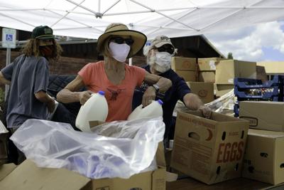 Flagstaff Family Food Pickup at Cromer Elementary
