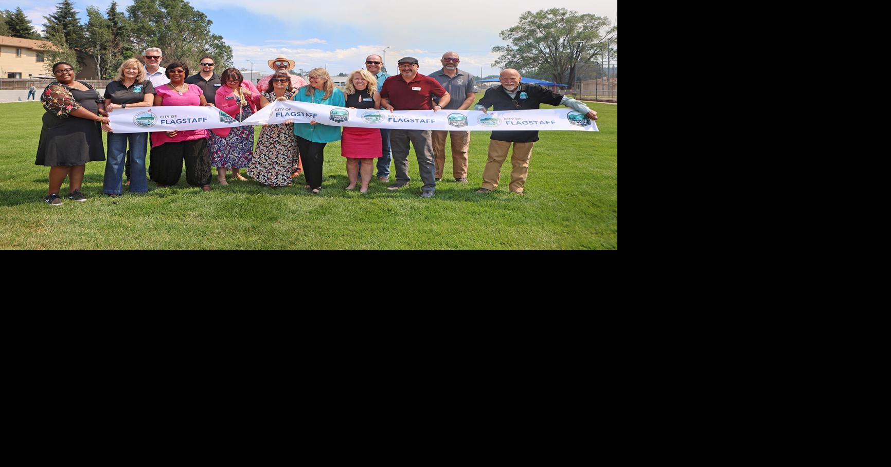 Spruce Wash Flood Mitigation Projects Ribbon Cutting