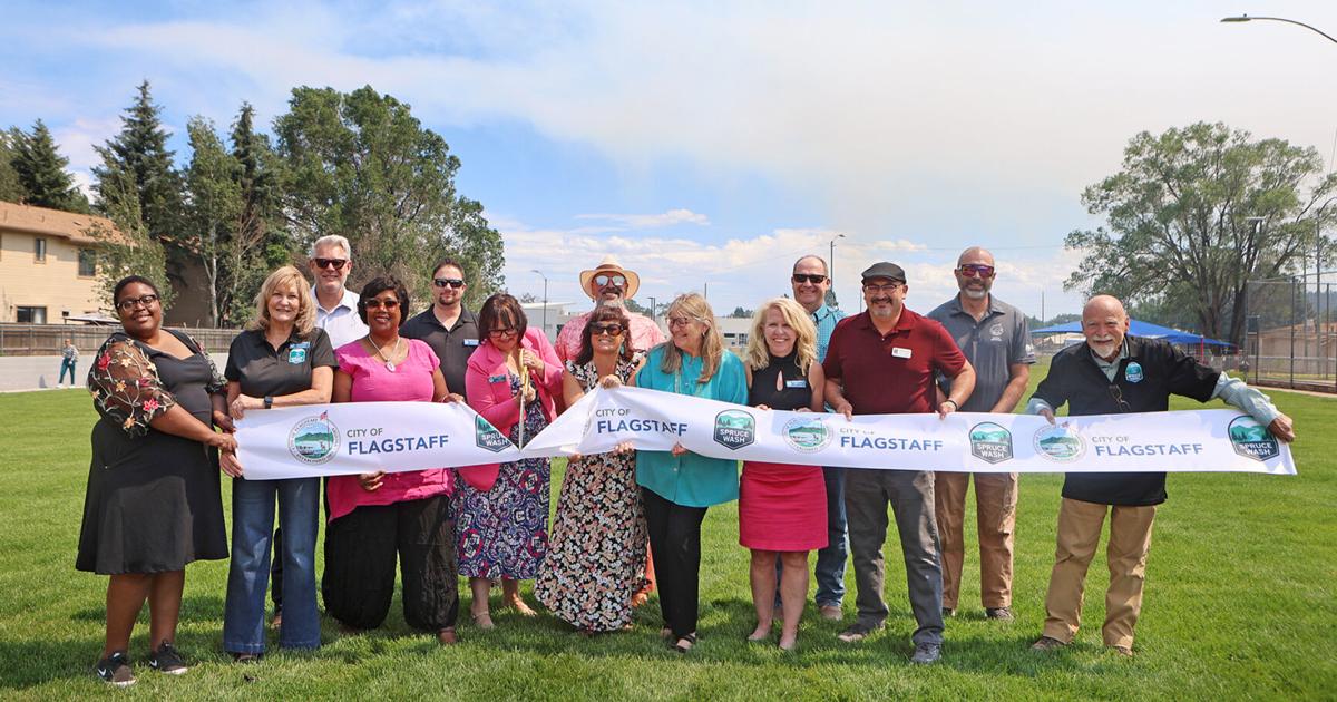 Spruce Wash Flood Mitigation Projects Ribbon Cutting