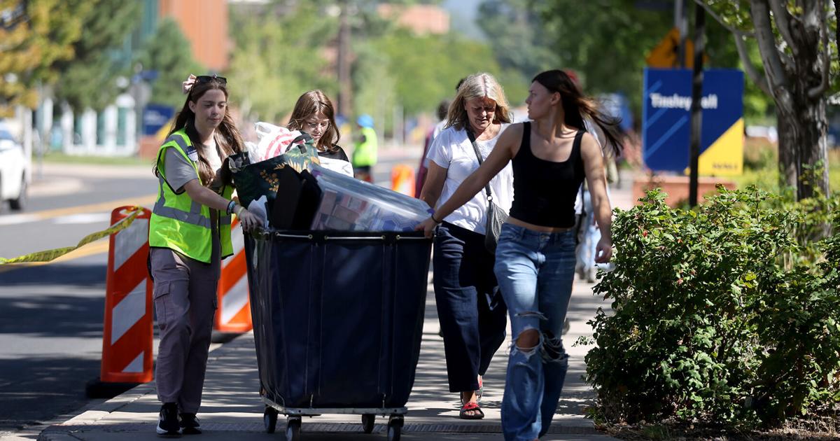 Gallery: With fall semester beginning next week, Northern Arizona University students return to campus