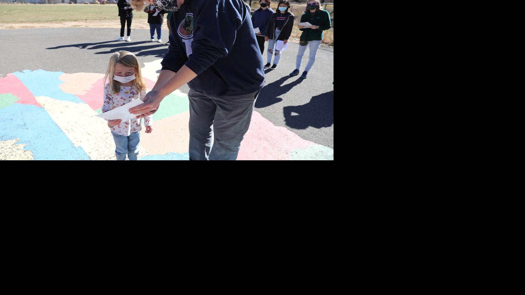 Kindergartners and high-schoolers team up on monster designs