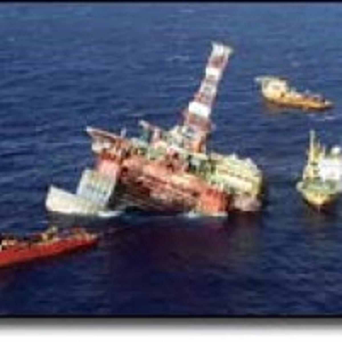 World S Largest Oil Rig Sinks Off Brazil S Coast