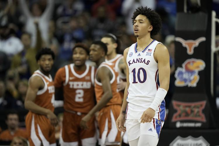 B12 Texas Kansas Basketball