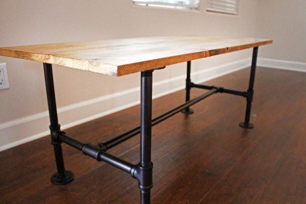 Own Stylish Metal Pipe Coffee Table, Diy Coffee Table Pipe Legs
