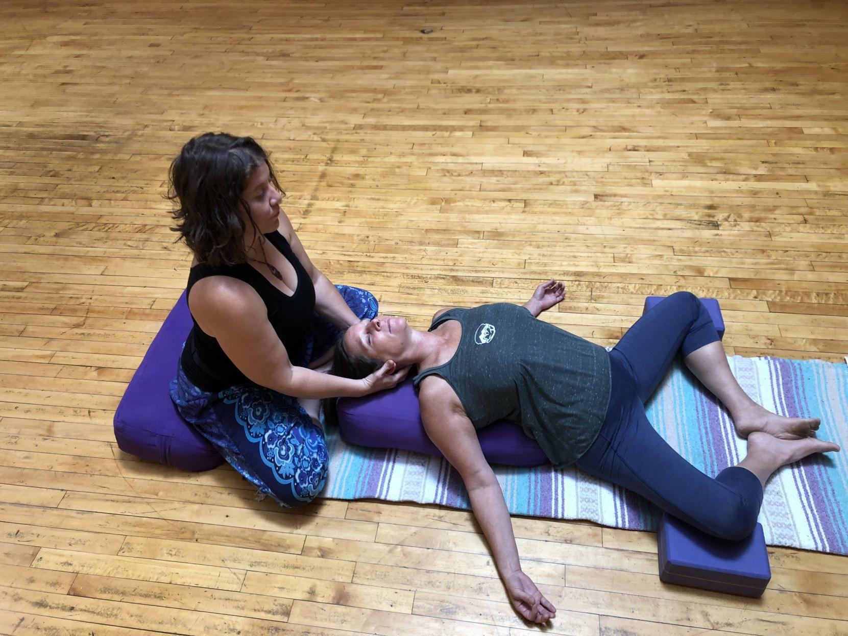 Yo, how about two body-restorative healing sessions in one