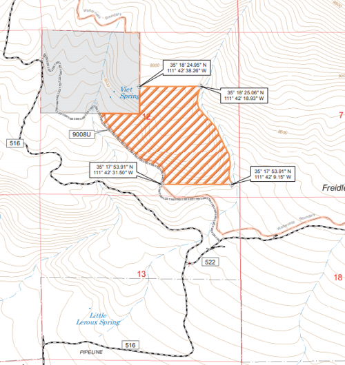 Peaks crag climbing area