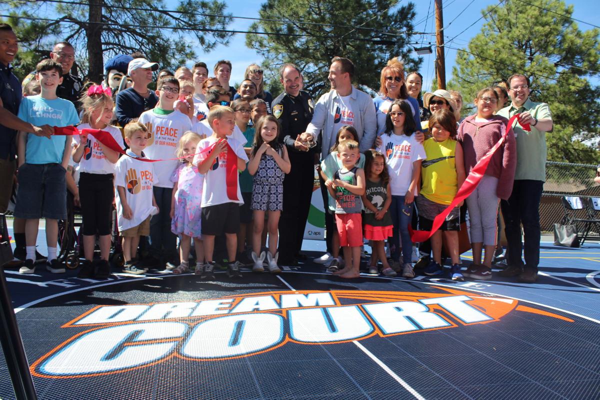 Unique Basketball Court Opens At Boys And Girls Club Of Flagstaff