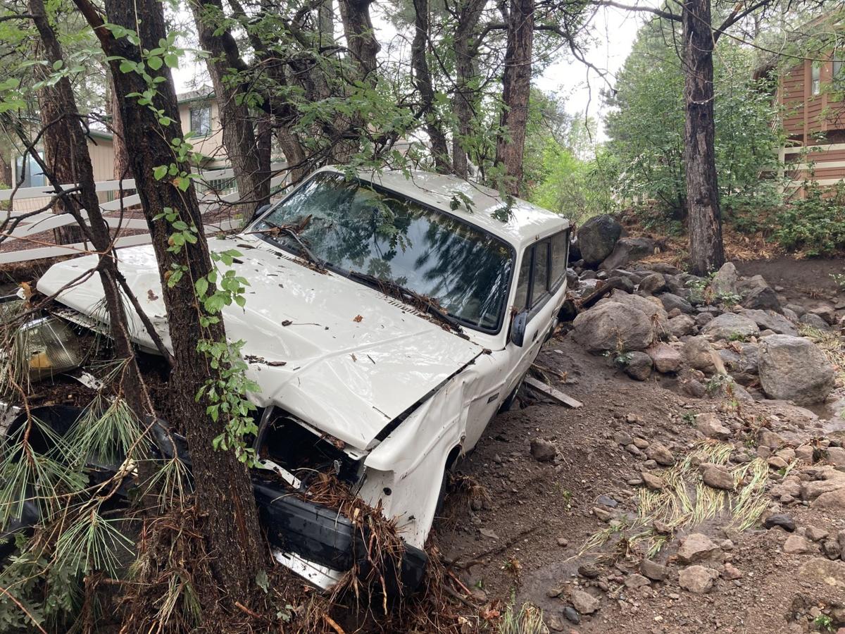 Vehicle above Steves Boulevard