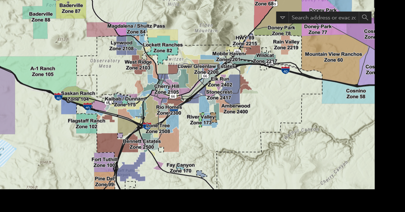 Ahead of fire season, the City of Flagstaff introduces evacuation zone