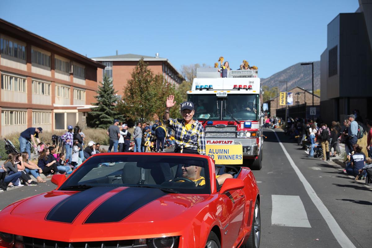 Cheng in the Homecoming Parade