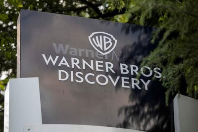 FILE PHOTO: The exterior of the Warner Bros. Discovery Atlanta campus